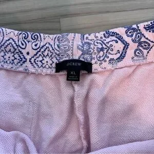 J Crew bandana print top for women